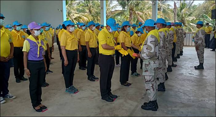 จิตอาสาเพชรบุรี น้อมรำลึกในพระมหากรุณาธิคุณรัชกาลที่ 3 แสดงพลังทำความดีด้วยหัวใจ