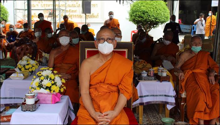 พิธีพระราชทานเพลิงศพ พระครูจันทสุวรรณาภรณ์ (หลวงเตี่ย) พระครู อาวุโส ของ จ.สุพรรณบุรี