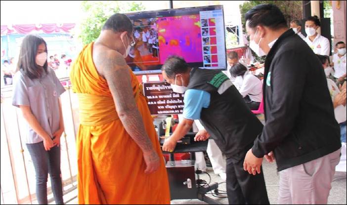 พระเกจิภาวนาจารย์ทั่วไทย นั่งปรกอธิฐานจิต พิธีมหาพุทธาภิเษก หลวงพ่อสำเร็จศักดิ์สิทธิ์ รุ่น "ประวัติศาสตร์ตำรวจ" อ.หนองแค จ.สระบุรี