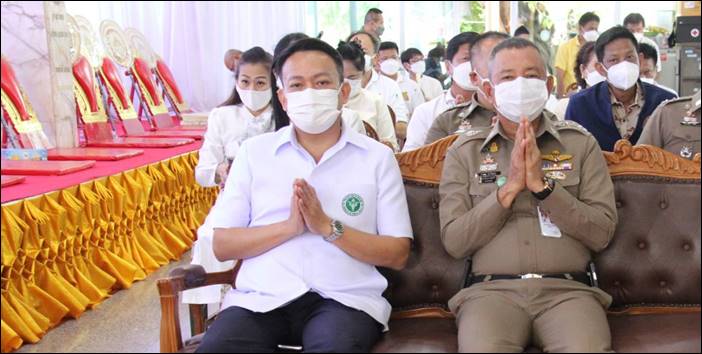 พระเกจิภาวนาจารย์ทั่วไทย นั่งปรกอธิฐานจิต พิธีมหาพุทธาภิเษก หลวงพ่อสำเร็จศักดิ์สิทธิ์ รุ่น "ประวัติศาสตร์ตำรวจ" อ.หนองแค จ.สระบุรี