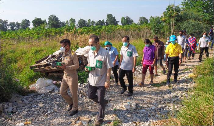 หน่วยแพทย์เคลื่อนที่ พอ.สว.ฉีดวัคซีนเชิงรุกพระราชทานซิโนฟาร์มป้องกันโรค COVID-19 ให้ประชาชนและกลุ่มเปราะบางพื้นที่อำเภอโชคชัย จังหวัดนครราชสีมา