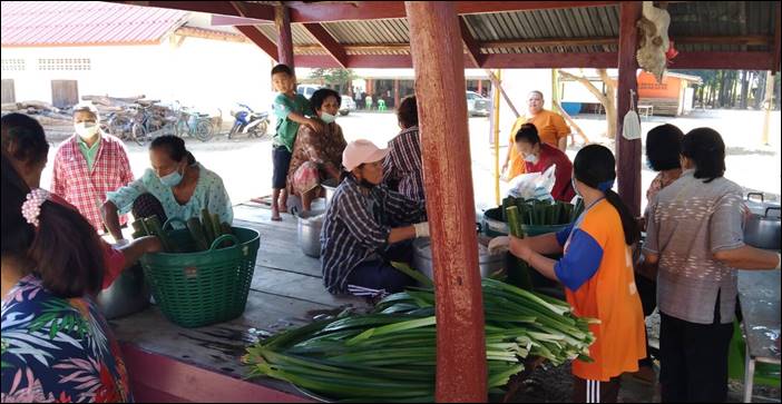 วัดหนองอีเปาะ ด่านช้าง สุพรรณบุรี ส่งท้ายปีเก่า ต้อนรับปีใหม่ สืบสานประเพณีเก่าชาวลาวครั่ง"บุญข้าวหลาม" ปีที่2