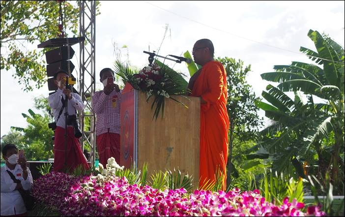 ชาวไทยเชื้อสายมอญชุมชนบางกะดี่ จัดงานวันชาติมอญ ประจำปี ครั้งที่ 75 ที่วัดสุธรรมวดี