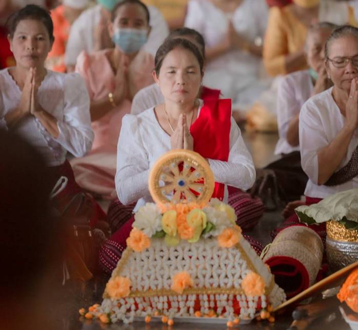 งานบวชพระชายมอญ ครั้งสำคัญของอำเภอสังขละบุรี นายชัยชาญ กล่อมน้อย