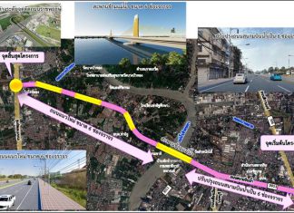 โครงการออกแบบรายละเอียดและศึกษาผลกระทบสิ่งแวดล้อม (EIA) โครงการ สะพานข้ามแม่น้ำเจ้าพระยาบริเวณถนนสนามบินน้ำ จ.นนทบุรี