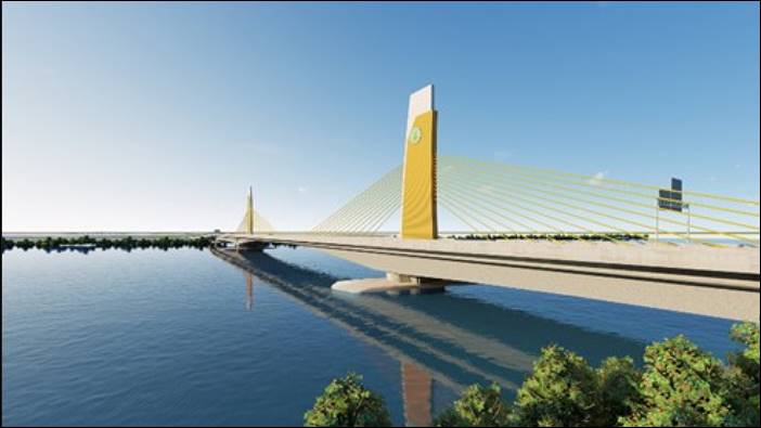 โครงการออกแบบรายละเอียดและศึกษาผลกระทบสิ่งแวดล้อม (EIA) โครงการ สะพานข้ามแม่น้ำเจ้าพระยาบริเวณถนนสนามบินน้ำ จ.นนทบุรี