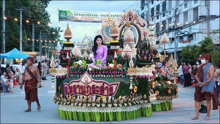 "อลังการ" พิธีเปิดงานประเพณี"สารทไทย-กล้วยไข่ และของดีเมืองกำแพงเพชร" ประจำปี2565